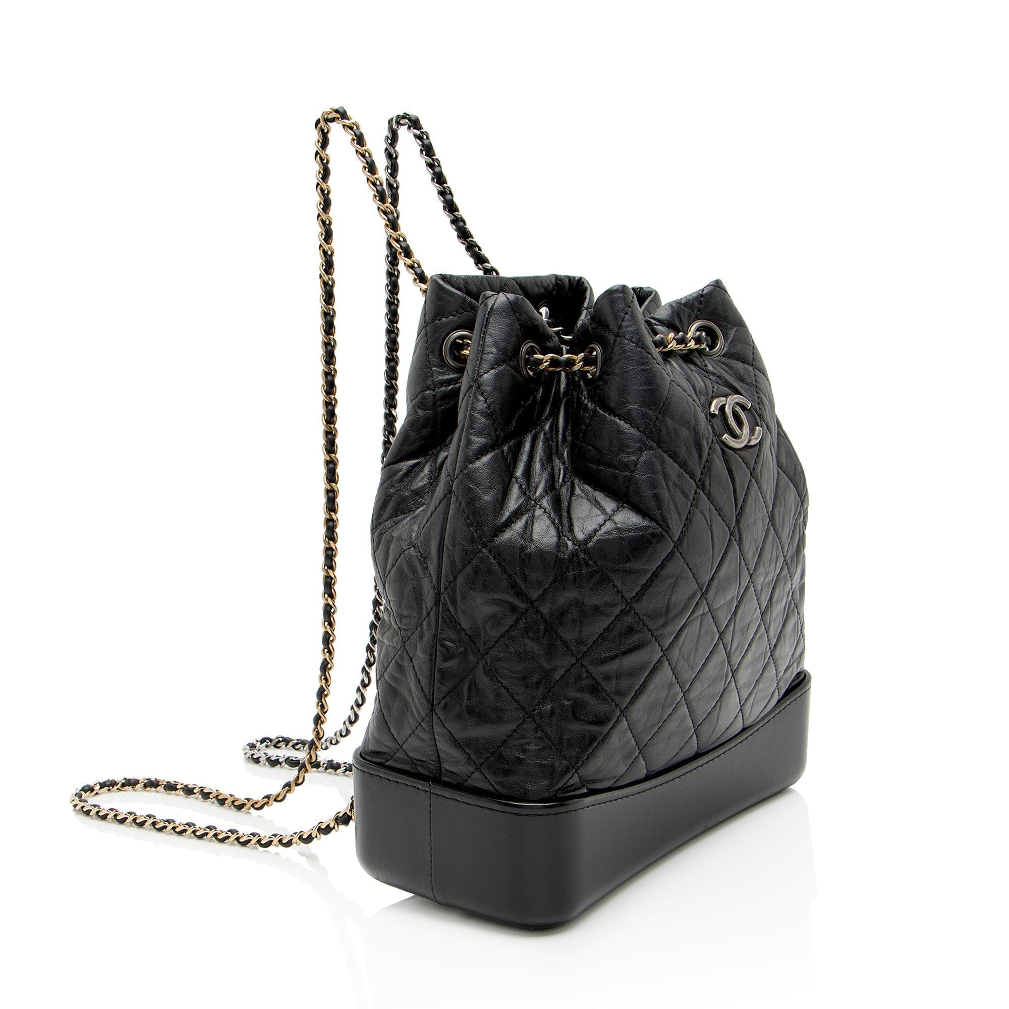 Chanel Aged Calfskin Gabrielle Backpack