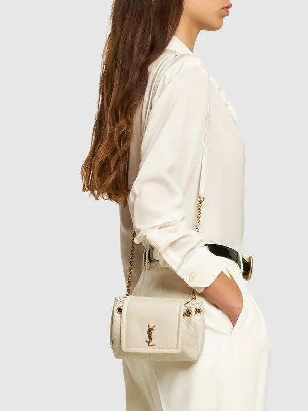 Saint Laurent Mini Lolita Leather Shoulder Bag